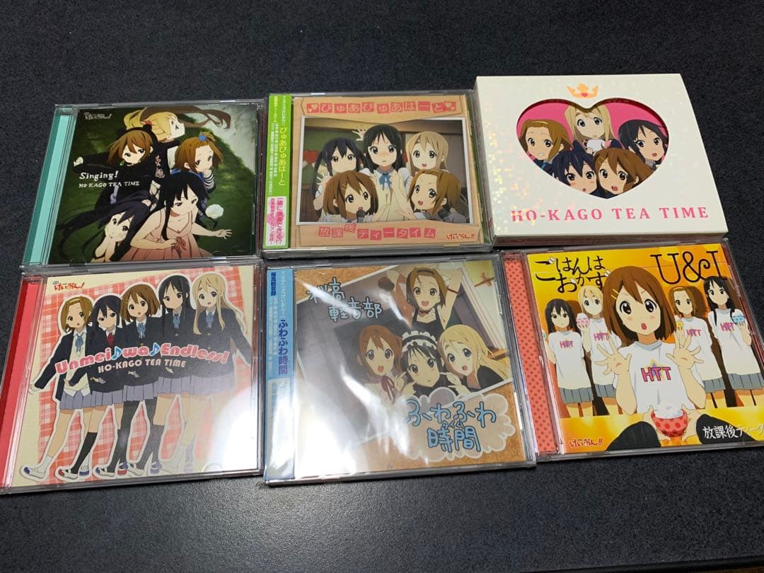 けいおん CD31枚 ライブイベントDVD2枚 等身大布ポスター9枚 セット売り