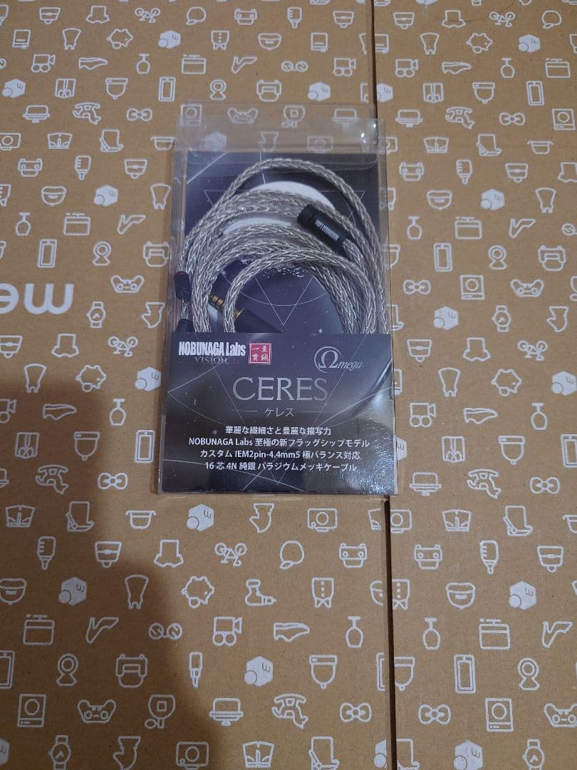NOBUNAGA Labs CERES Omega 4.4mm 5極 美品