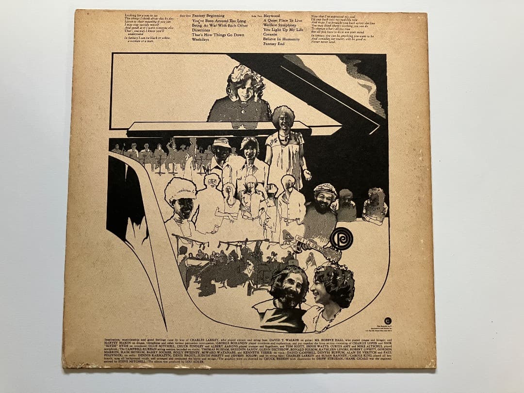 Carole King レコード4枚/ファンタジー他3枚