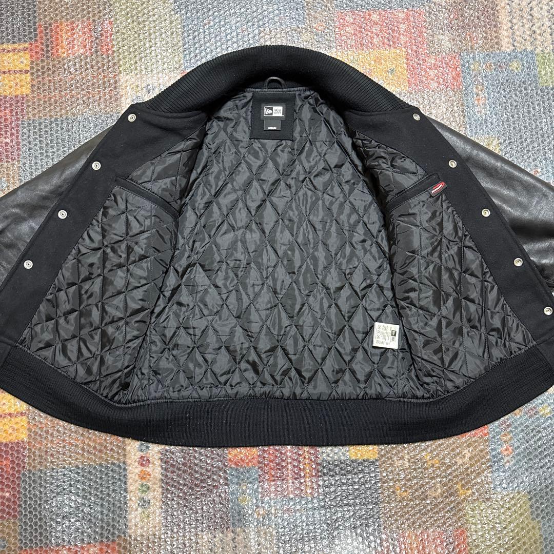 new era ニューエラ スタジャン レザー ニューエラ ラムレザー 刺繍 革