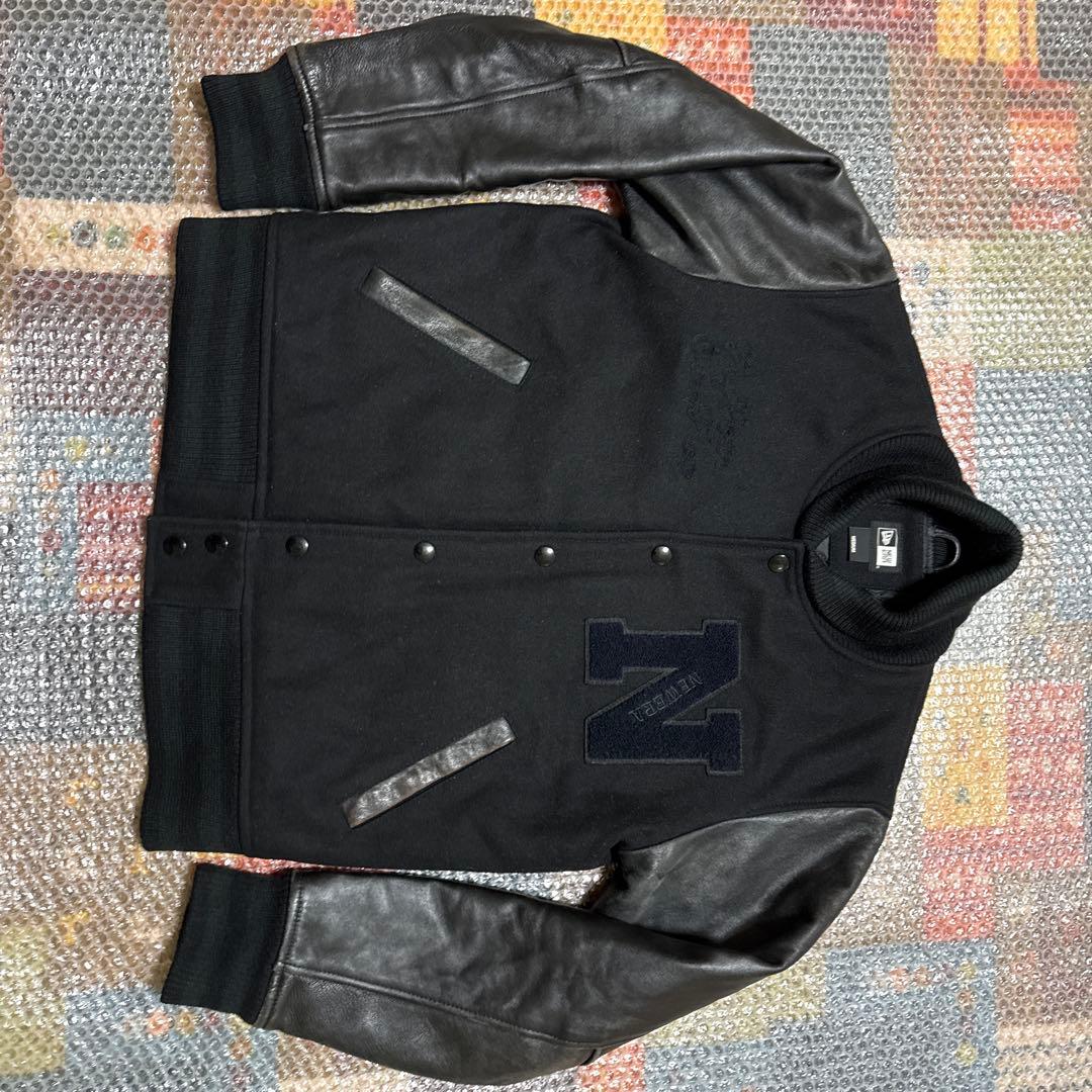 new era ニューエラ スタジャン レザー ニューエラ ラムレザー 刺繍 革