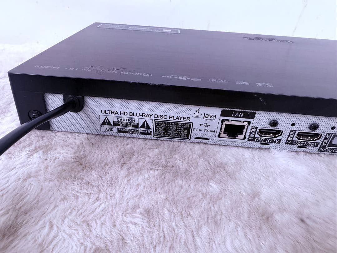 すぐに視聴可能♪LG Ultra HDブルーレイディスクプレーヤー UP970