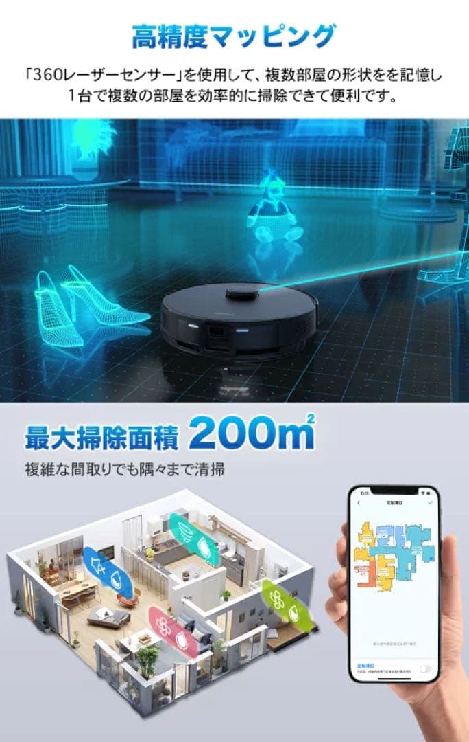 即日発送！【最新式】 AIRROBO T20+ ロボット掃除機 新品未使用品！