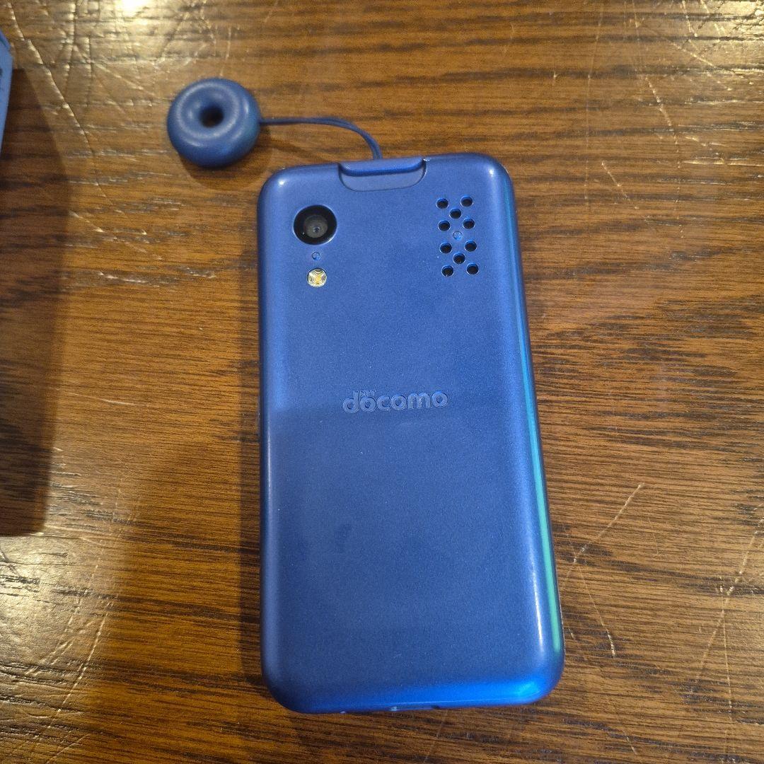 としかず docomo 青色 キッズ携帯 本体