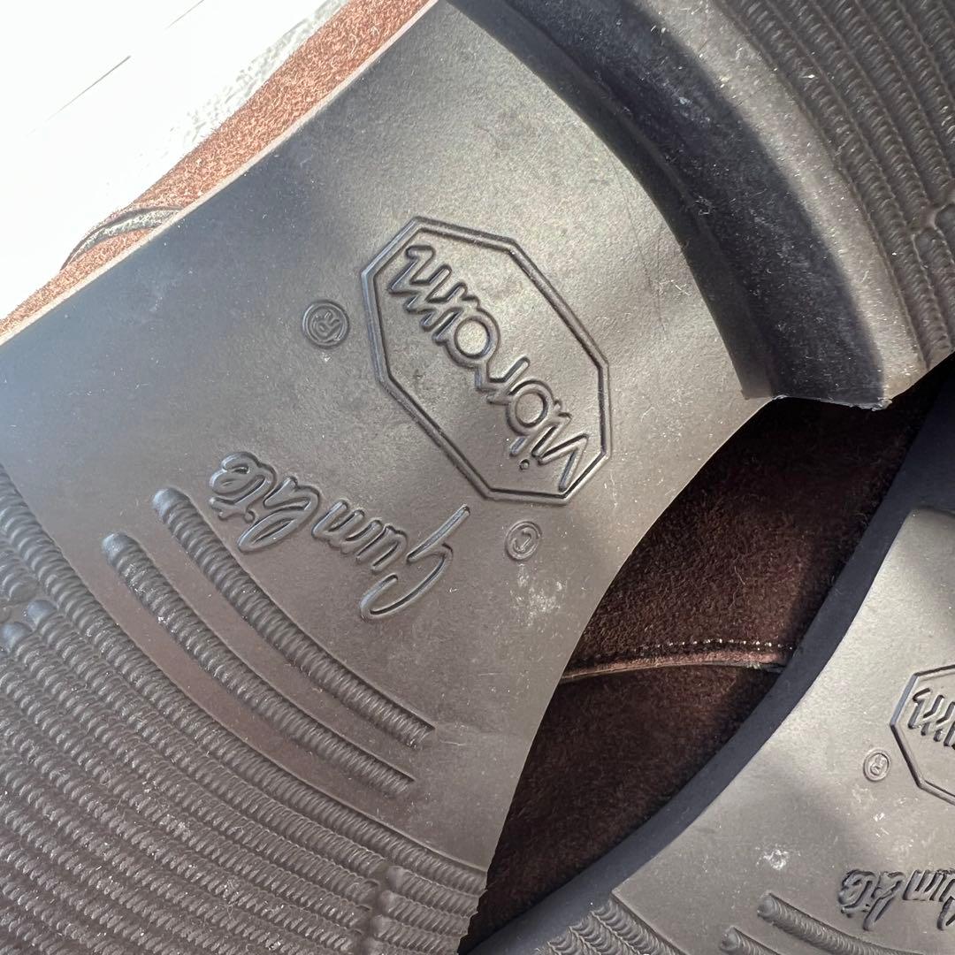 ferranteダークブラウン スエード ドレスシューズ 美品