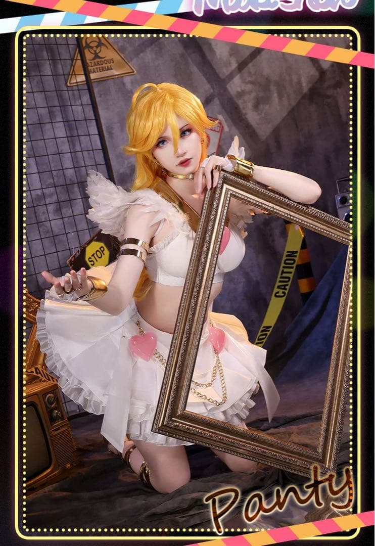 パンティ&ストッキング Panty コスプレ衣装 靴付き