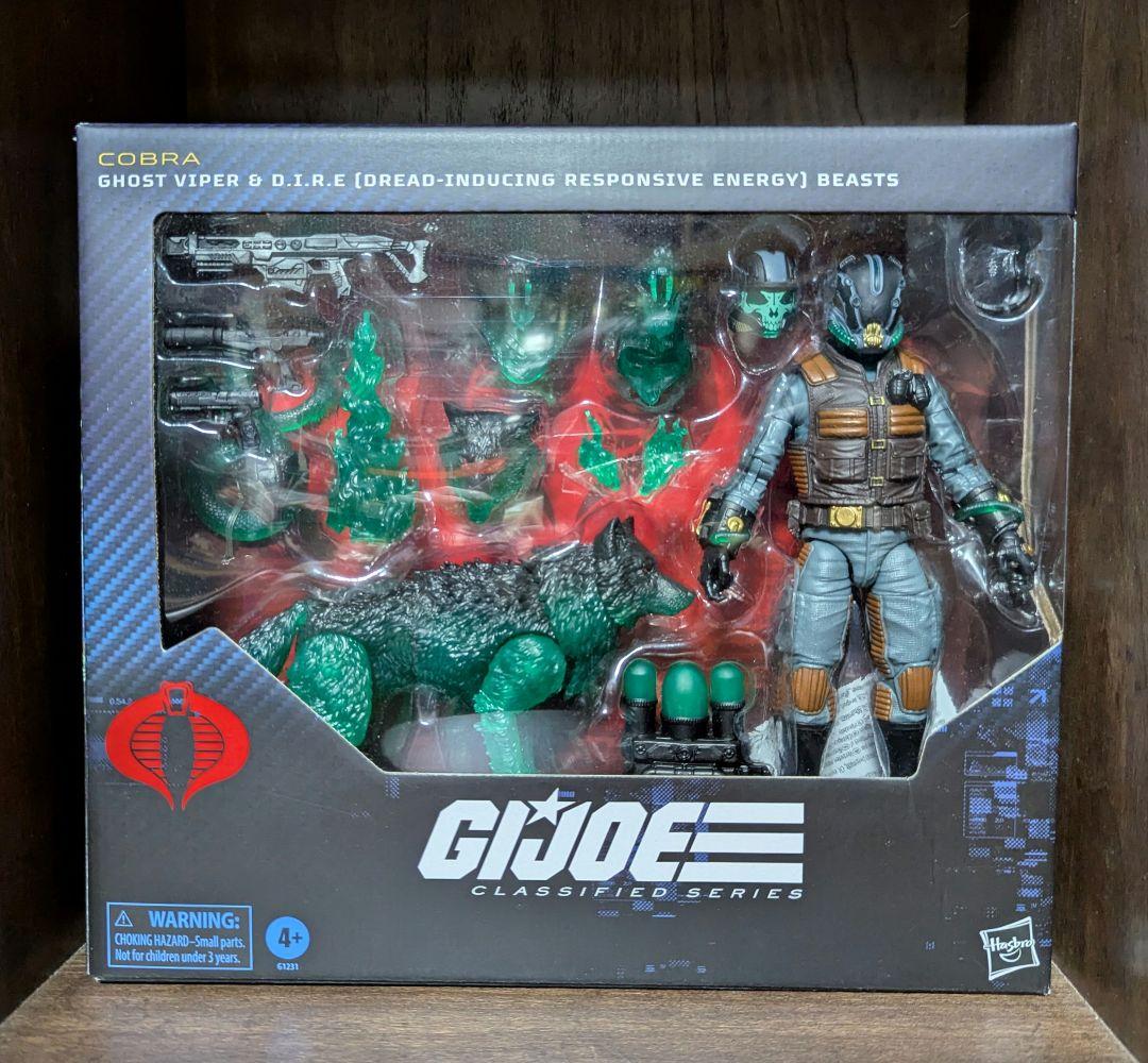 giジョー　クラシファイド　ゴーストバイパー　ハズブロ　6インチ　フィギュア