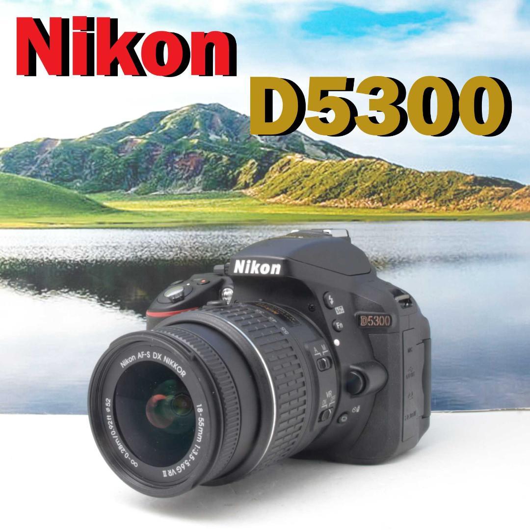 Nikon D5300 新品同様美品 Wi-Fi搭載機種 レンズセット