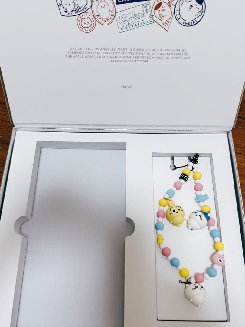 【新品】CASETiFY ケースティファイ ちいかわ ストラップ　チャーム