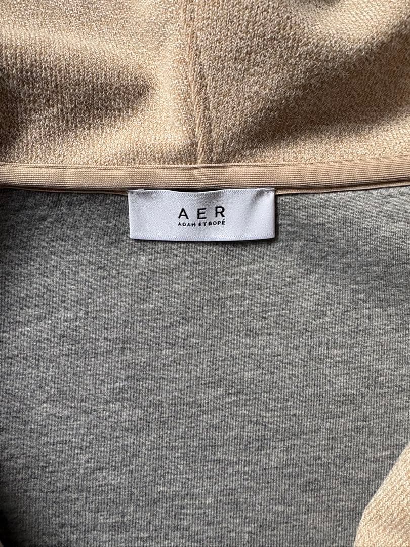 今季12月購入アダムエロペ ブルゾン フーディオーバーサイズF Web限定超美品