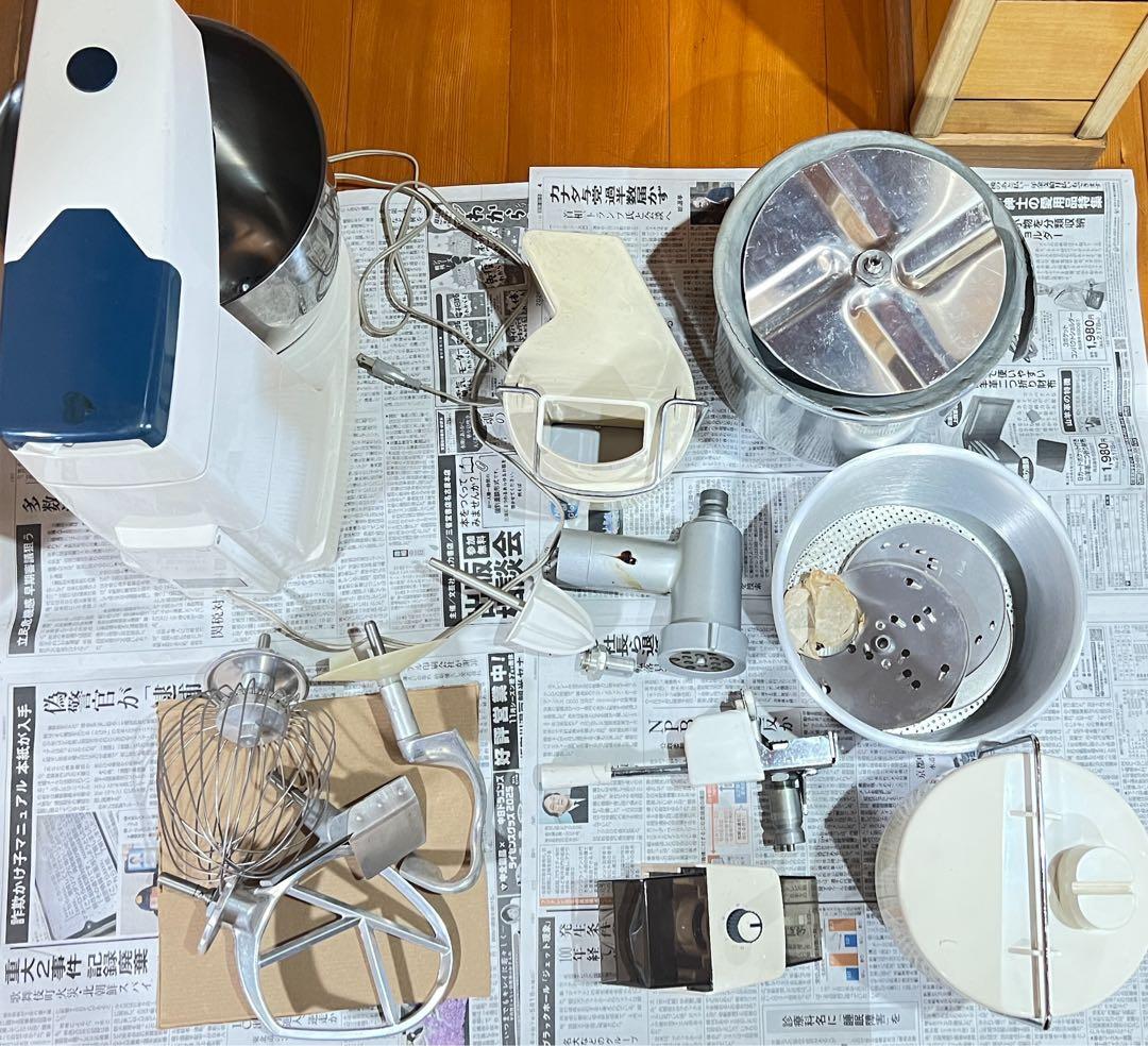 【キャンディ】ジャンク品／通電可●KENMIX キッチンミキサー①