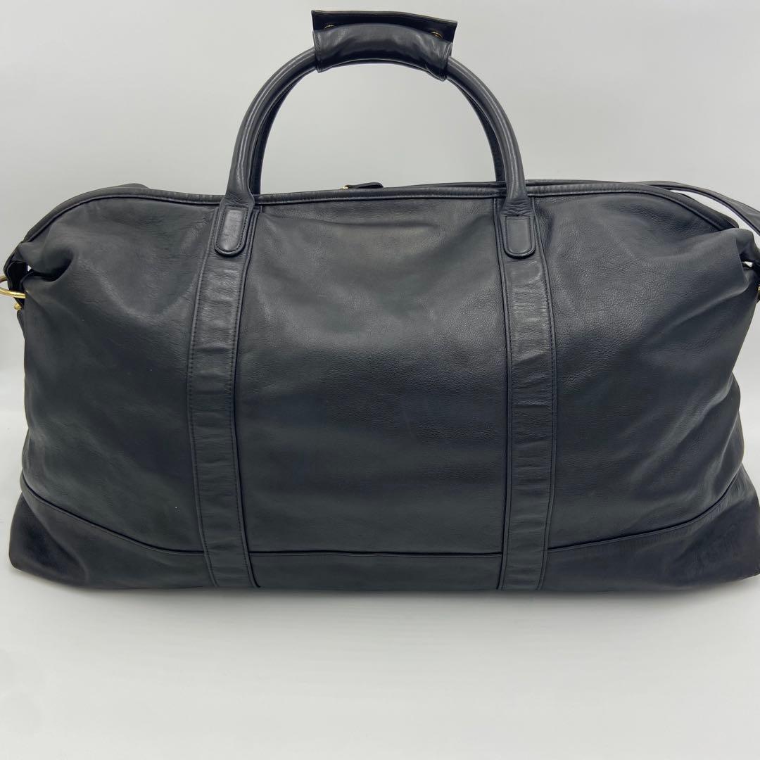 美品✨ オールドコーチ オールレザー ボストンバッグ 2way 0503 黒