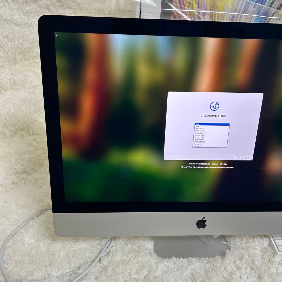 Macデスクトップ iMac 27inch i7 128GB SSD512GB RP5500XT