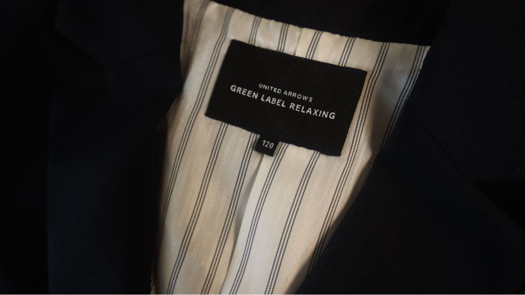 green label relaxing フォーマルセット