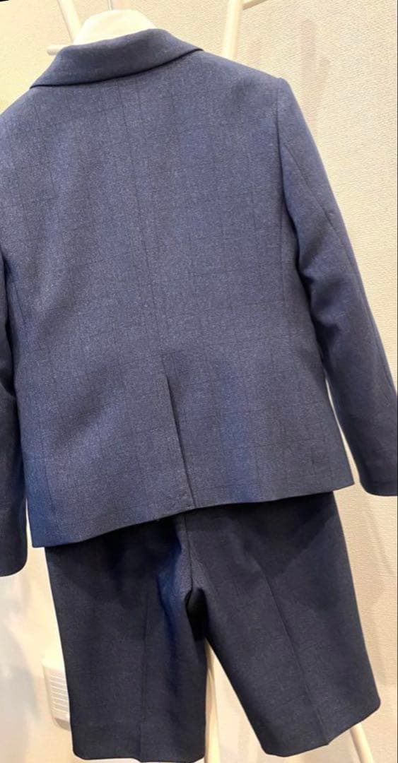 【petit main】ネイビー 120cmフォーマル結婚式　入学式　卒業式