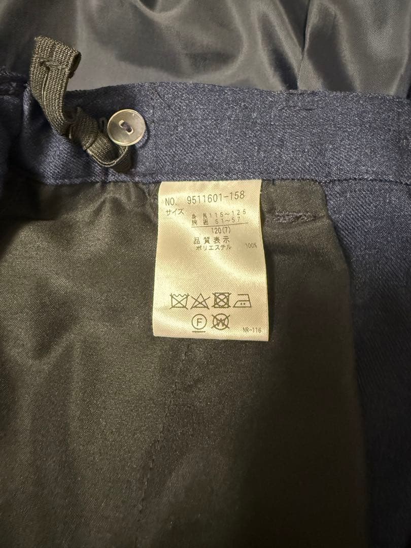 【petit main】ネイビー 120cmフォーマル結婚式　入学式　卒業式