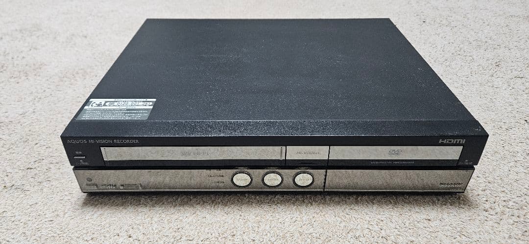 【中古】SHARP DV-ACV52 HDD搭載ビデオ一体型DVDレコーダー