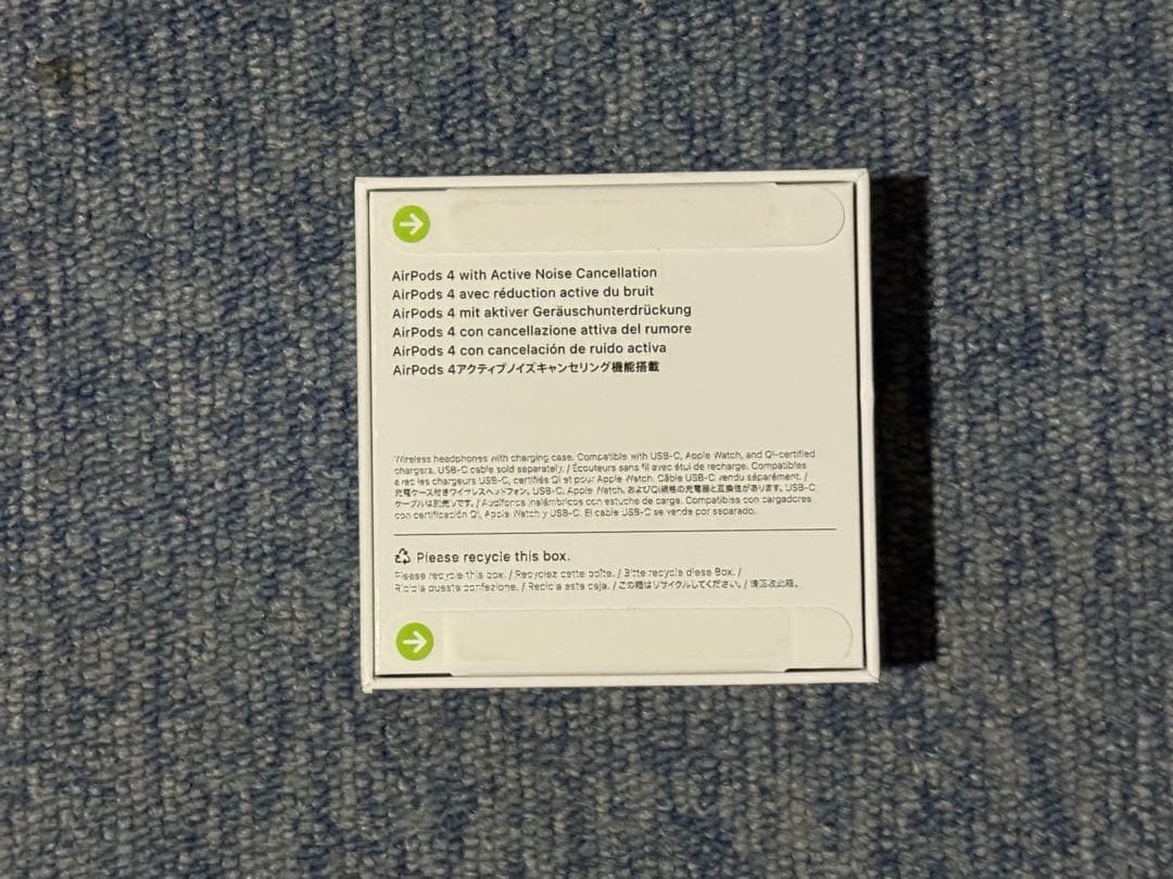 【新品 未開封】Apple AirPods 4 ANC ノイズキャンセリング