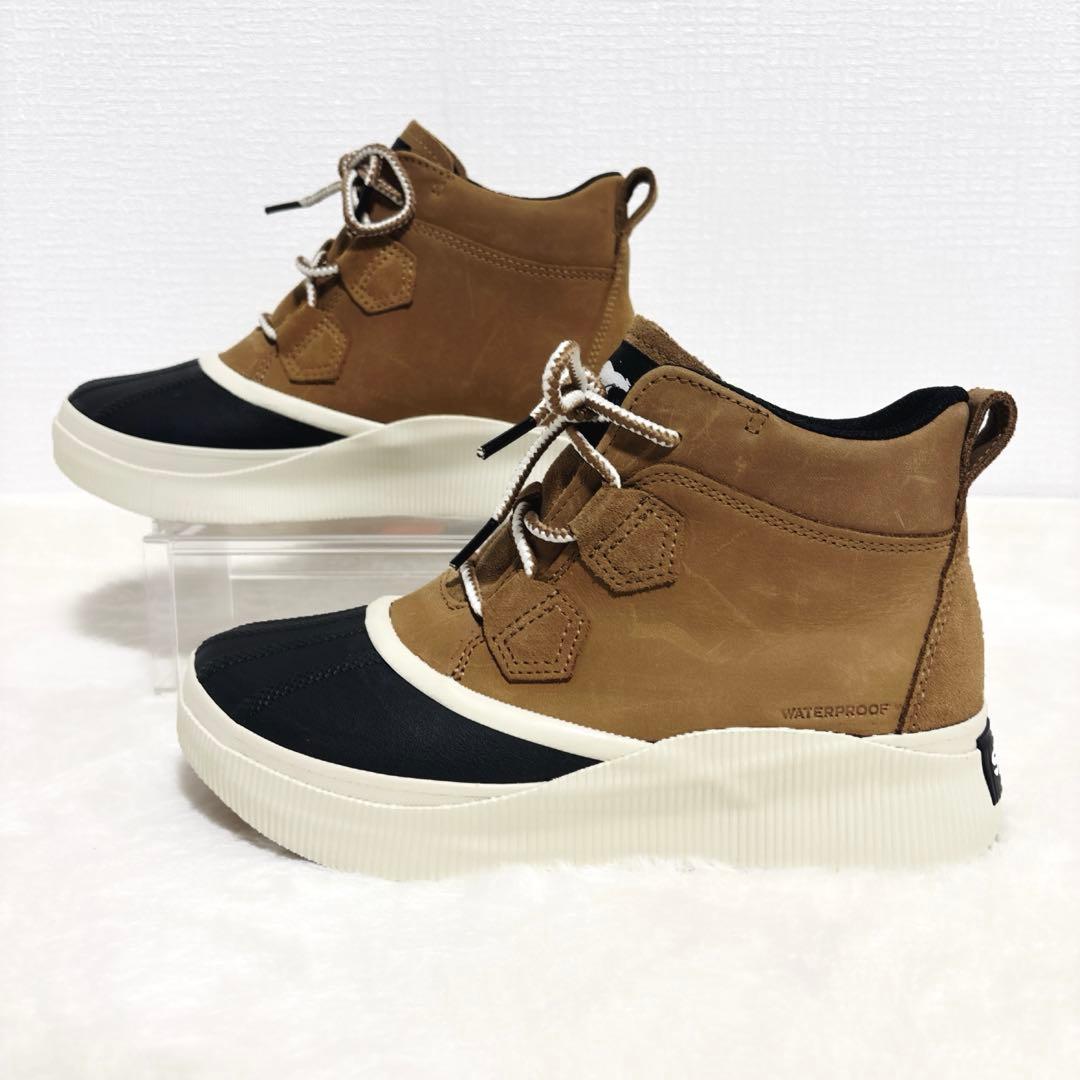 【美品】SOREL ソレル アウトアンドアバウト４　防水　ブーツ　25cm