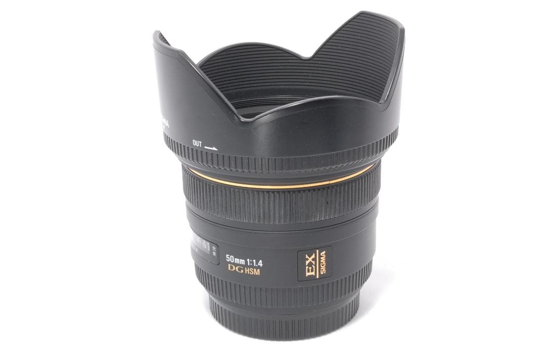美品　SIGMA 50mm F1.4 EX DG HSM Canon用　単焦点