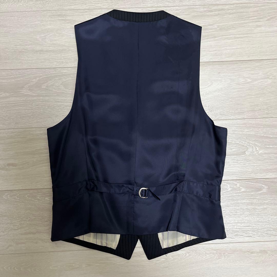 Paul Smith ネイビー ストライプ ビジネススーツ