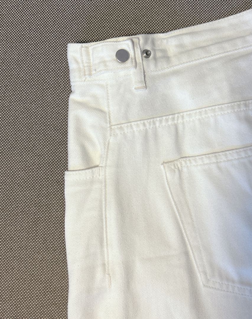 フレームワーク20チノフォルムカーヴィーパンツホワイト40