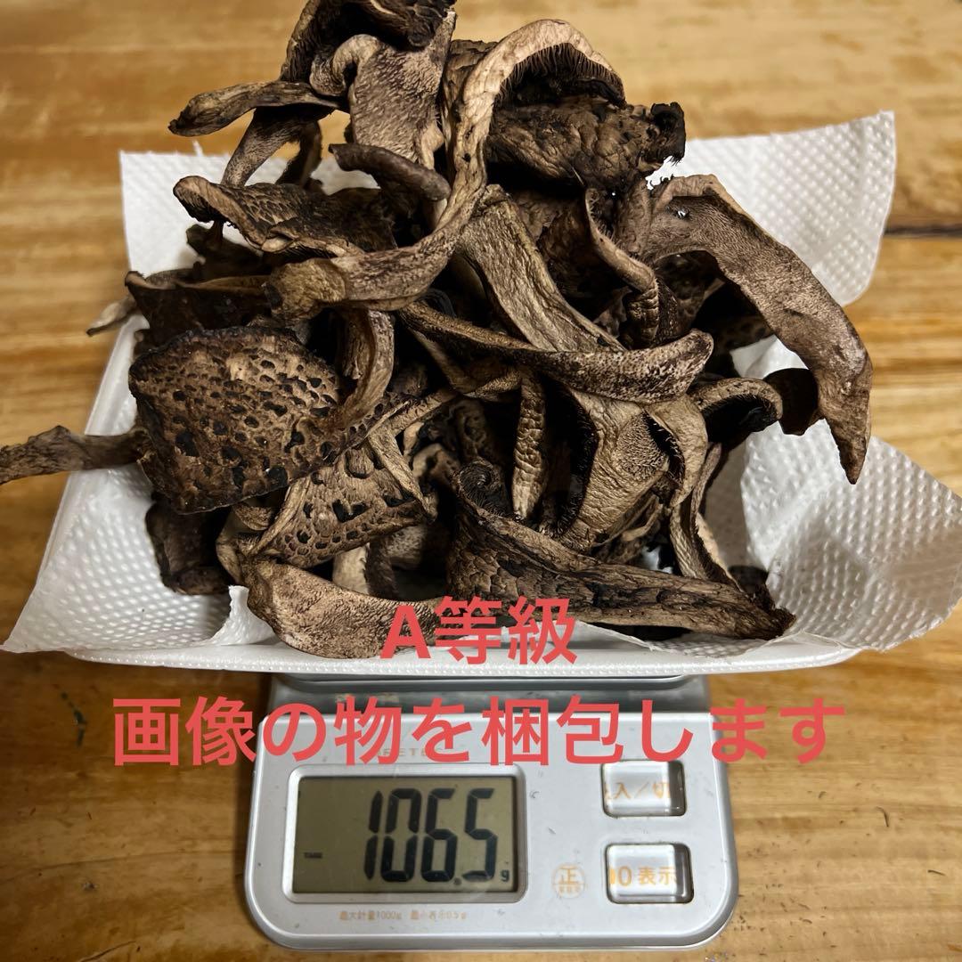 香茸　乾燥　200g以上　A等級　①