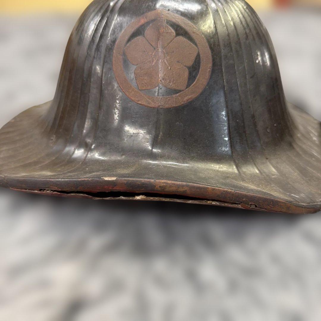 や*ん様 日本の伝統的な金属製アンティーク帽子