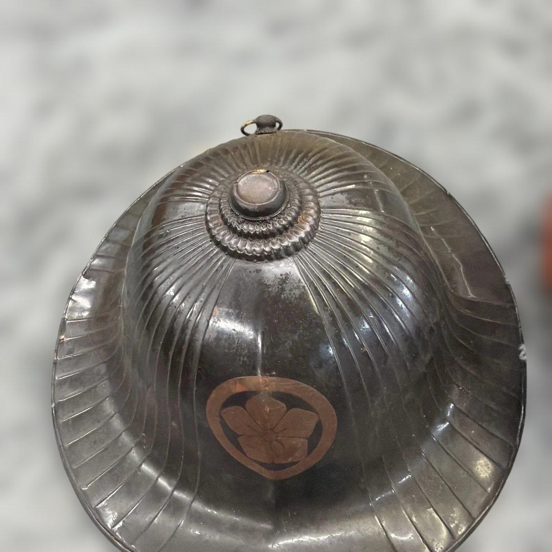 や*ん様 日本の伝統的な金属製アンティーク帽子