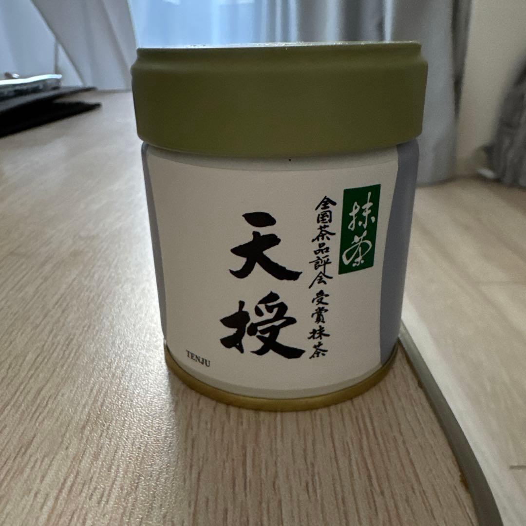 丸久小山園 抹茶/天授40g缶