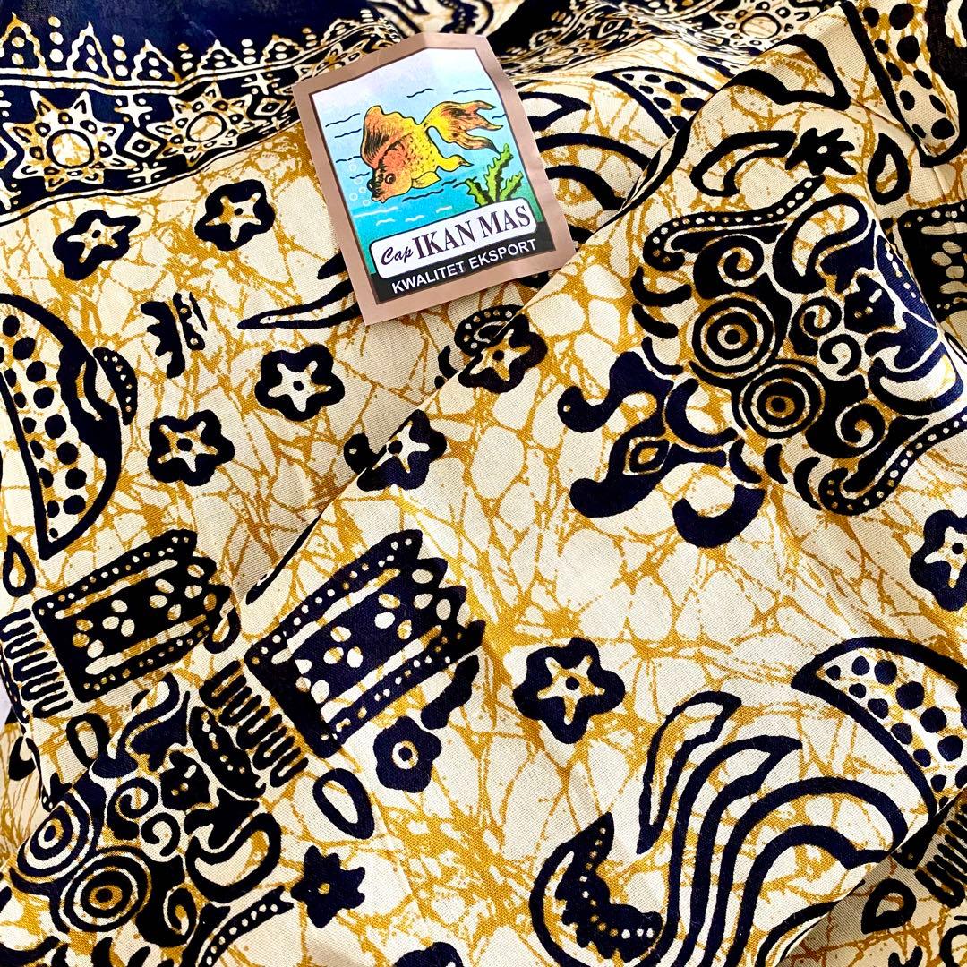 インドネシアバティック　Sサイズ　トートバッグ