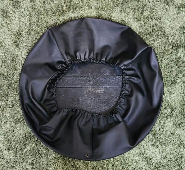 ランドローバー ディフェンダー リアタイヤカバー フジホワイト