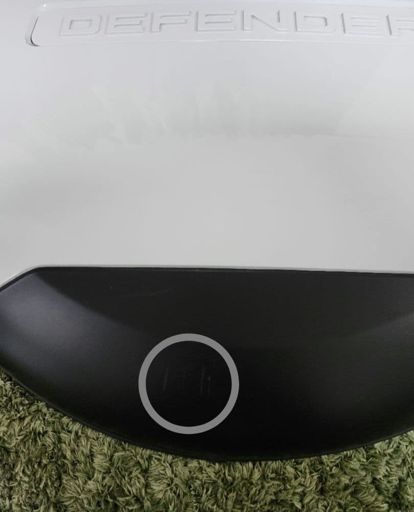 ランドローバー ディフェンダー リアタイヤカバー フジホワイト