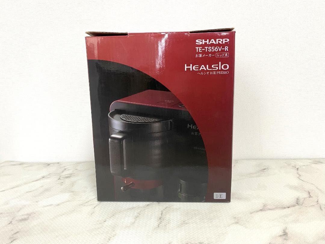 未使用　シャープ HEALSIO お茶PRESSO TE-TS56V-R