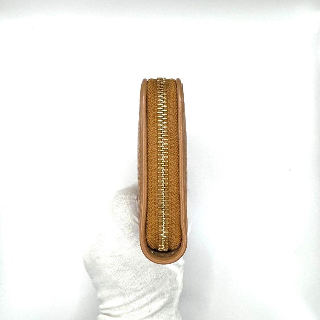 【限定価格】Tory Burch ブラウン 長財布 ラウンドファスナー