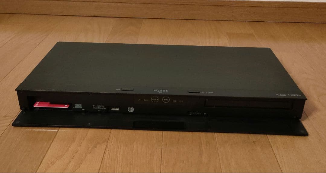 SHARP ブルーレイレコーダー BD-NW500 2016年製 リモコン付 ②