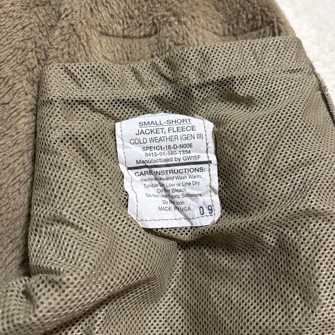 米軍実物 ECWCS Gen3 POLARTEC フリース コヨーテ レベル3