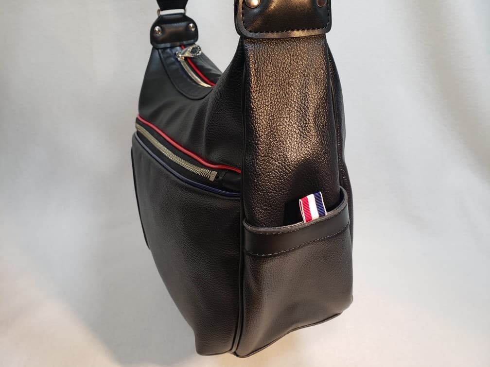 美品⭐️ CASTELBAJAC ショルダーバッグ Black ハーフムーン