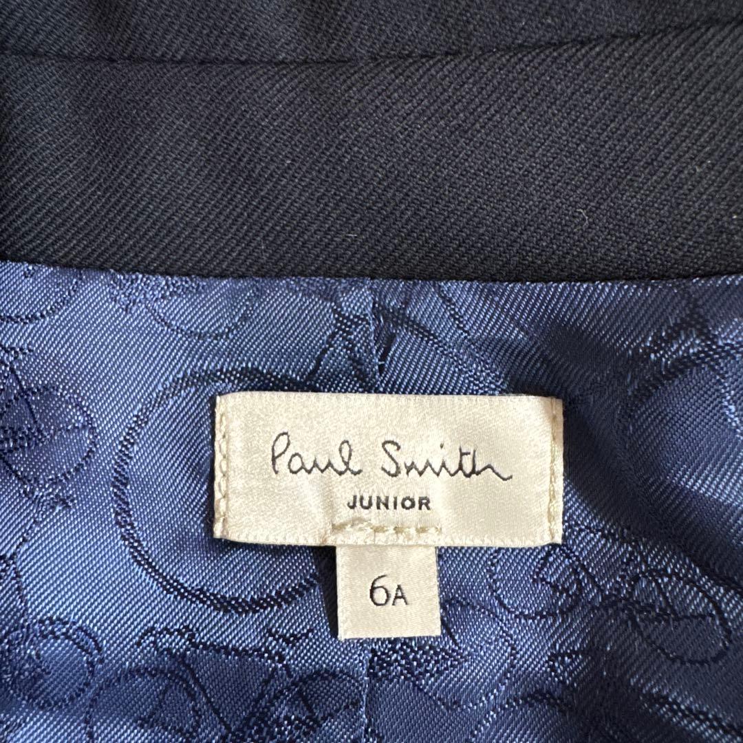 ポールスミスジュニア　ネイビー フォーマルスーツ 6A