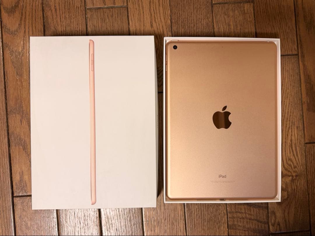 餅 ★美品★ iPad 第6世代 ローズゴールド 本体 箱付き