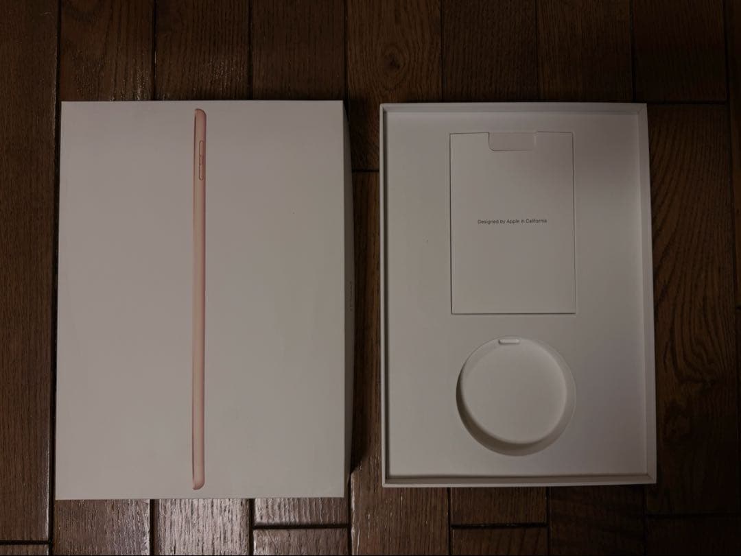 餅 ★美品★ iPad 第6世代 ローズゴールド 本体 箱付き