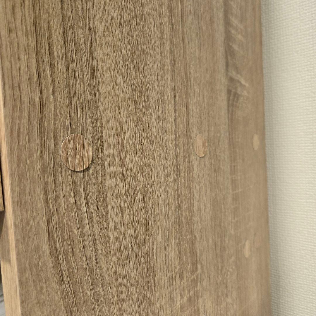 【発送時期調整可】幅90 LOWYA ゴミ箱収納付 食器棚 キッチン収納