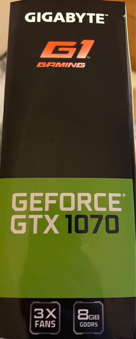 グラフィックボード・グラボ・ビデオカード GTX1070(GV-N1070G1 GAMING-8GD)PCIExp 8GB