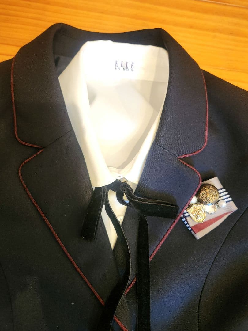 ELLE EN NOIR エルアンノワール ブレザーワイドパンツスーツ160㎝