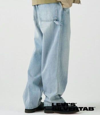 34×30【新品・未使用】リーバイス　SILVERTAB バギーカーペンター