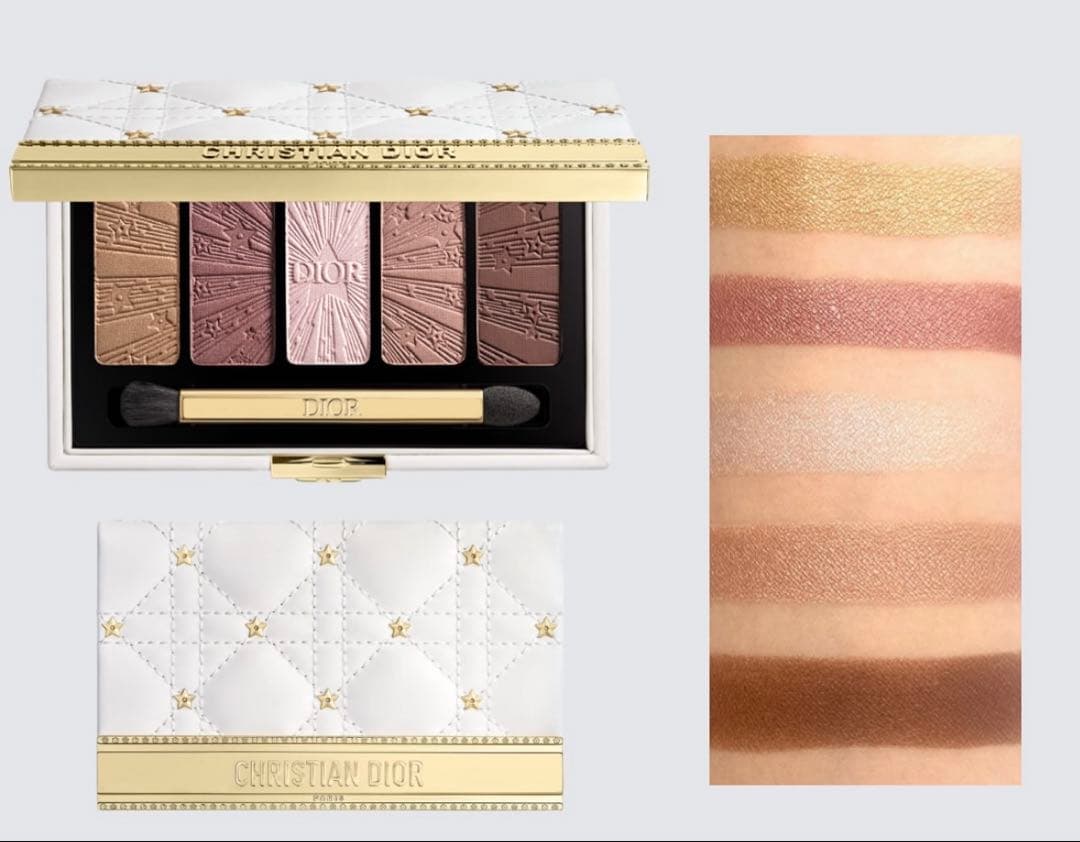 未使用Diorクチュールアイパレットホリデー限定ギフトボックス、サンプル付き