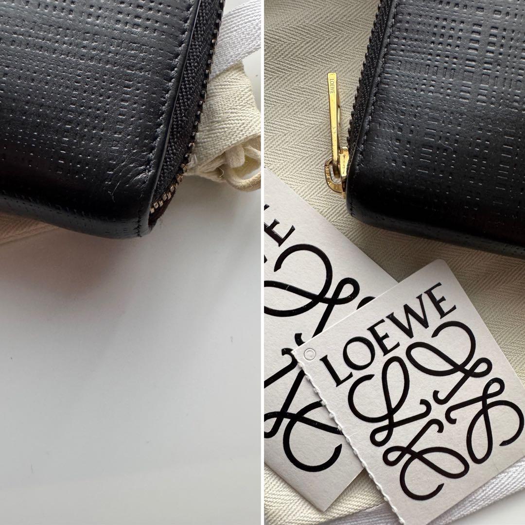 【限定価格】 218 LOEWE ロエベ ラウンドファスナー 長財布