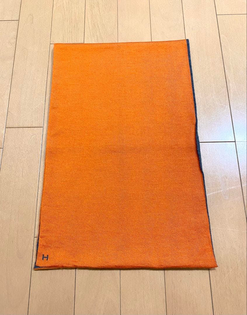 HERMÈS エルメス カシミヤ シルク ストール マフラー