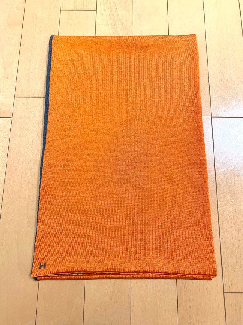 HERMÈS エルメス カシミヤ シルク ストール マフラー