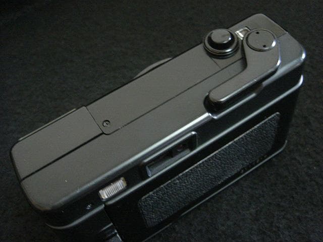 稀少 撮影可 コニカ POP EFJ の海外版 黒 konica フィルムカメラ